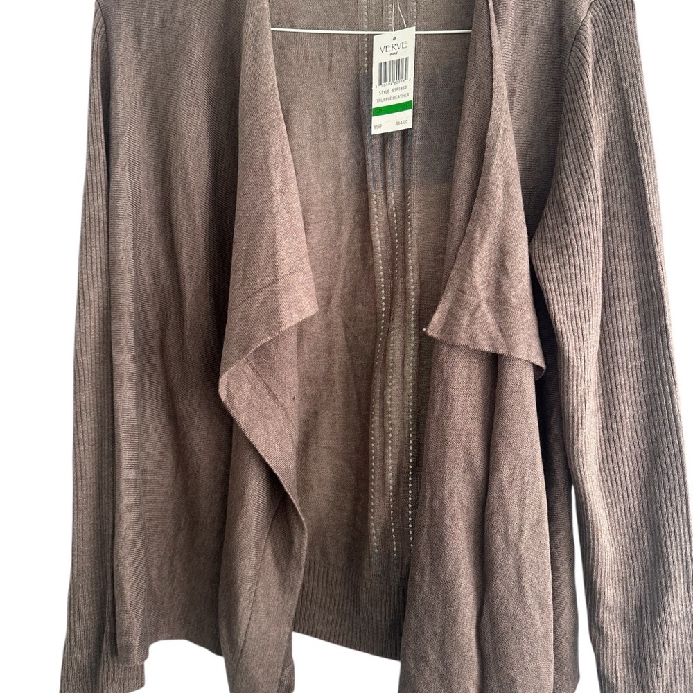 Verse Women's Brown Cardigan Sweater